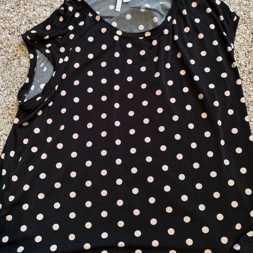 Short sleeve dress shirt - Polka Dots